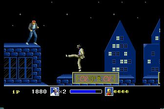 迈克尔杰克逊月球漫步者／外星战将MD游戏截图第16张