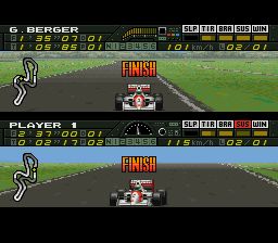 休曼F1大奖赛1SFC游戏截图第12张