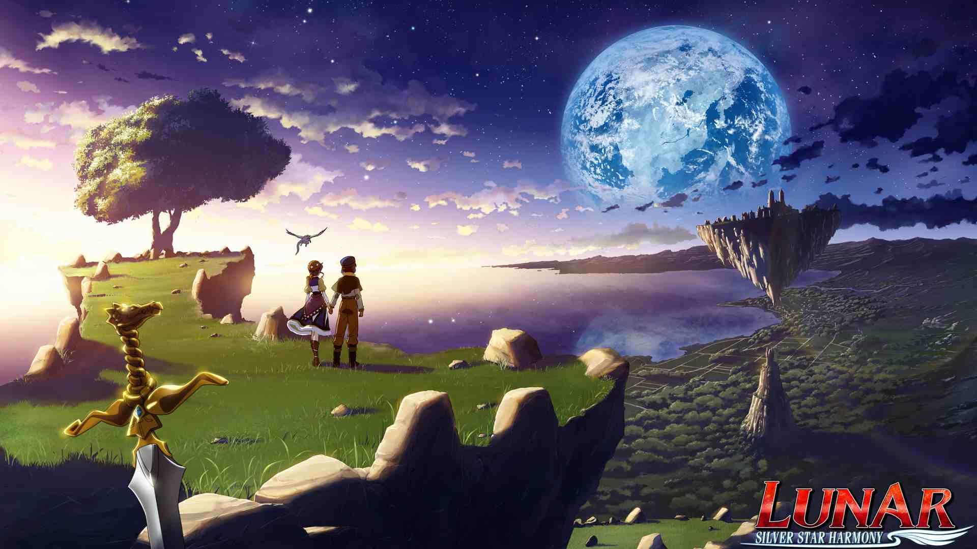 露娜：银星和声PSP游戏截图第1张