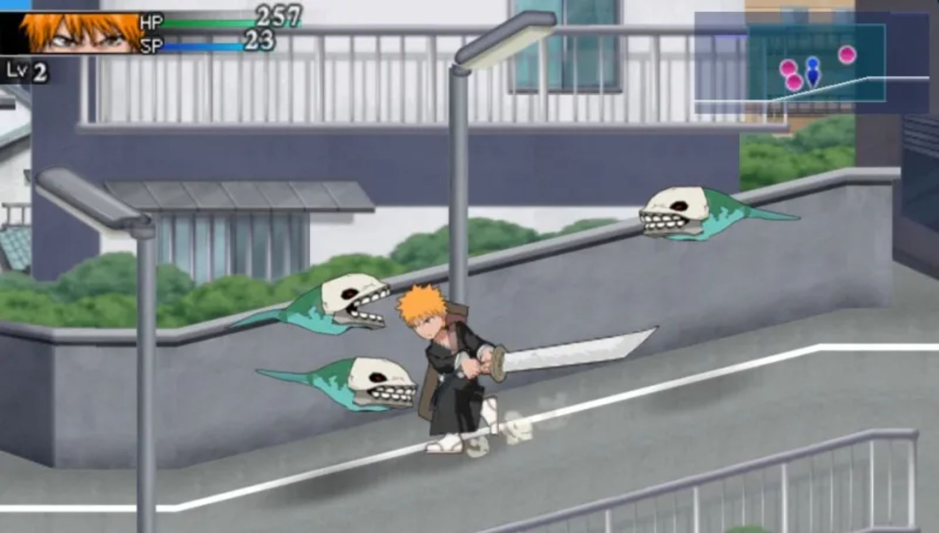 死神：灵魂嘉年华2PSP游戏截图第13张