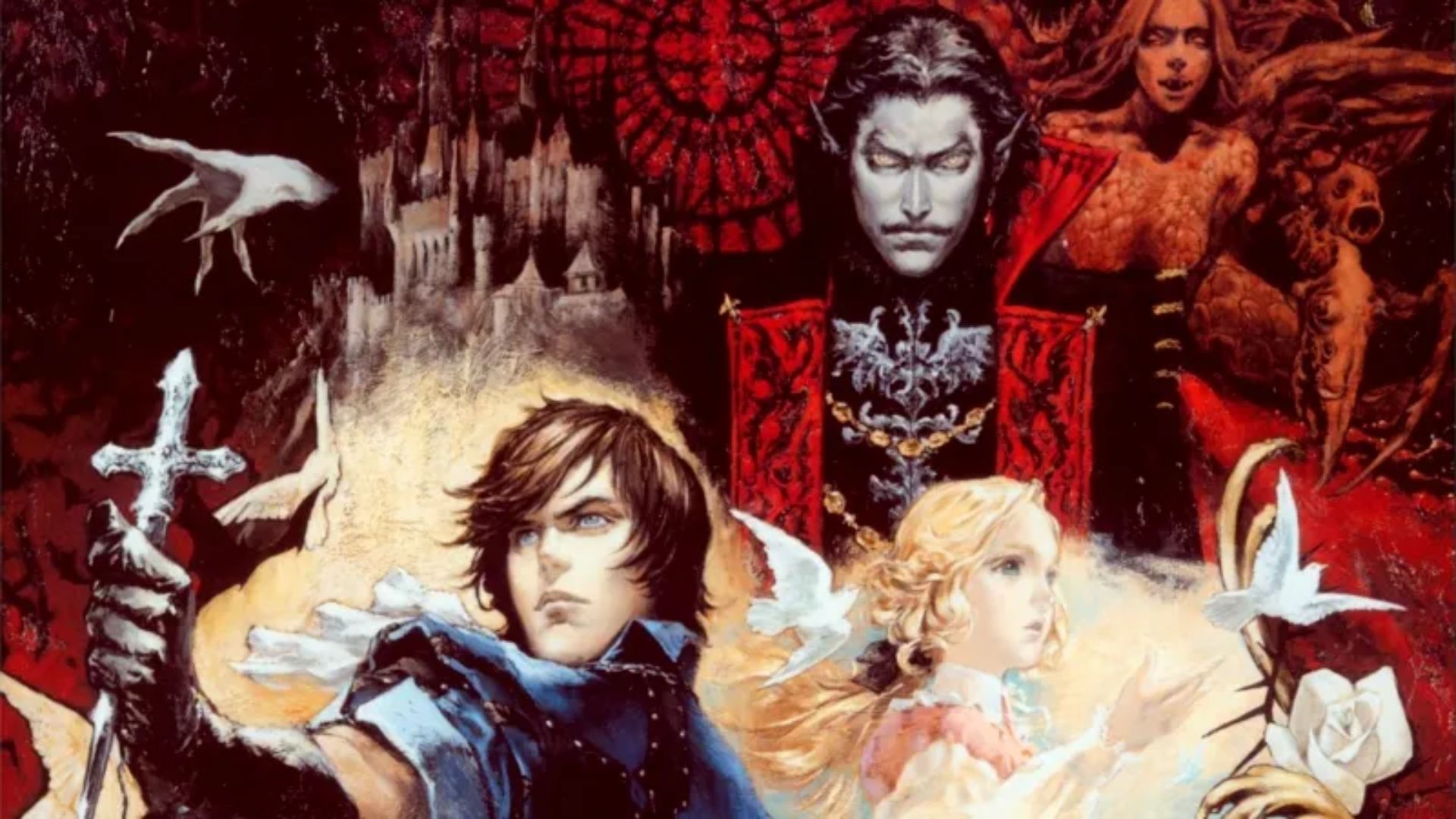 恶魔城X历代记PSP游戏截图第2张