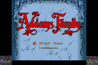 亚当斯一家MD游戏截图第5张