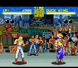 饿狼传说1：宿命之战SFC游戏截图第14张