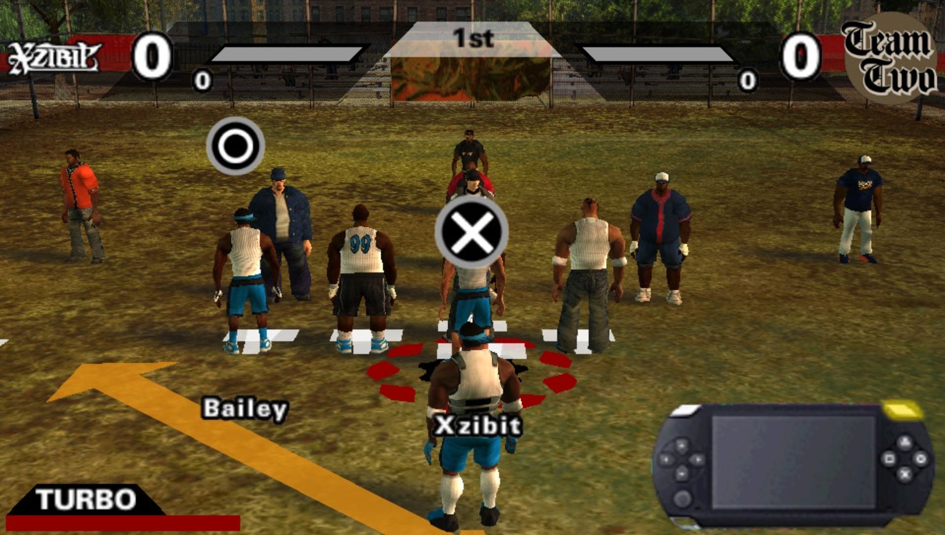 NFL街头橄榄球2：释放PSP游戏截图第4张