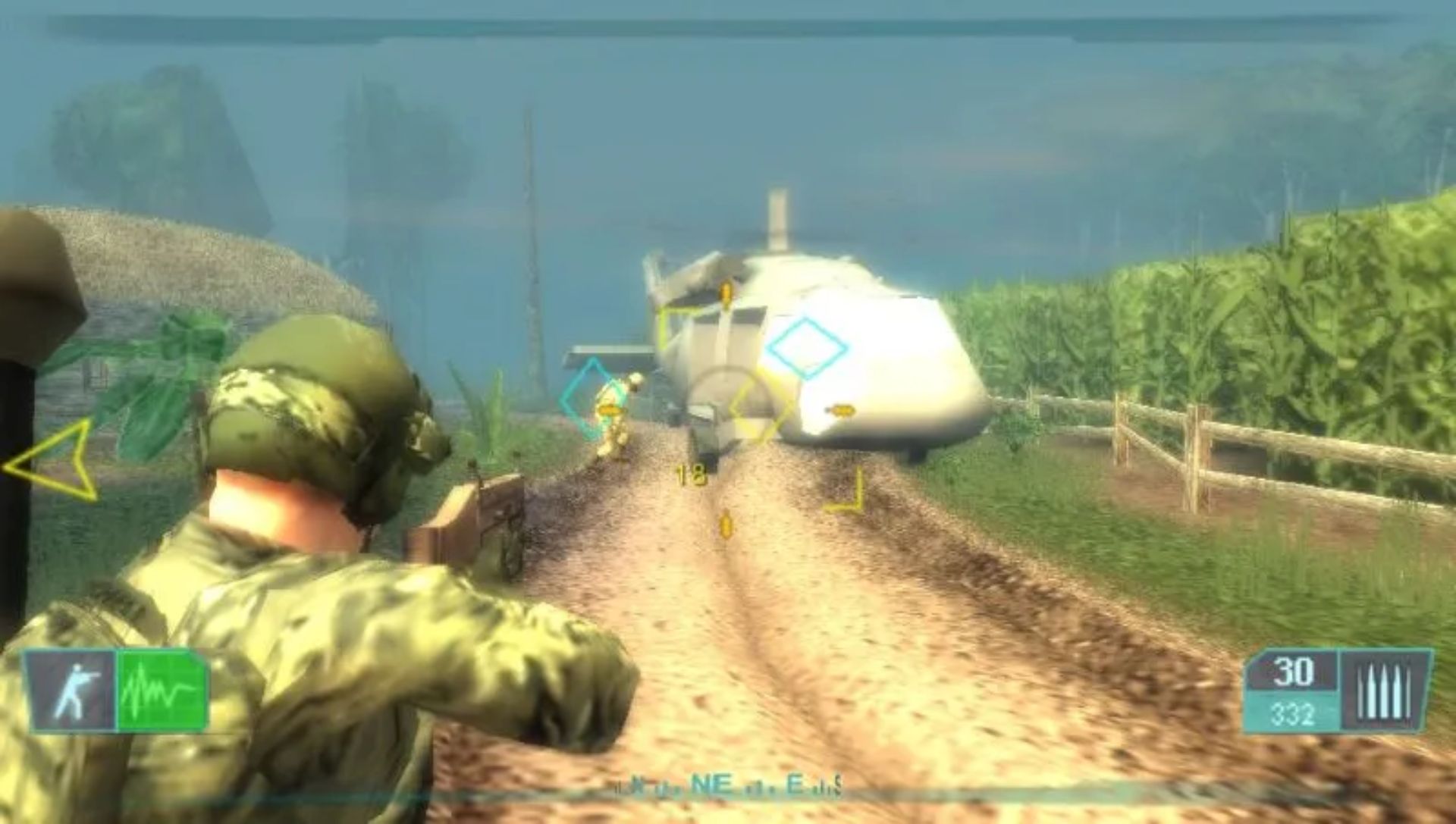 幽灵行动：尖峰战士2PSP游戏截图第12张