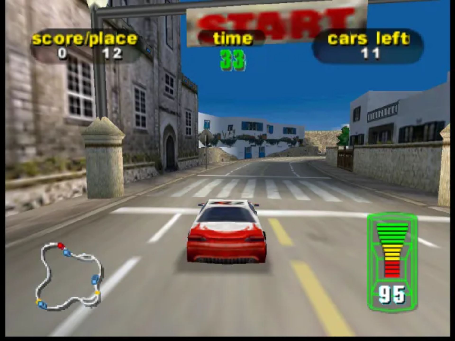 德比破坏赛车64N64游戏截图第4张