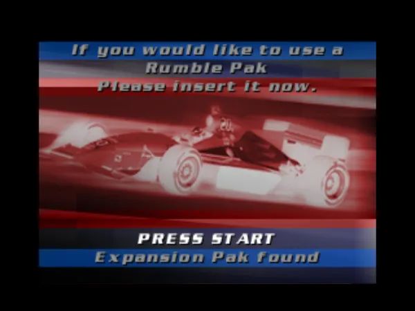 印地赛车2000(Indy Racing 2000)N64游戏截图第1张