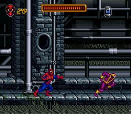 蜘蛛侠：原点SFC游戏截图第3张