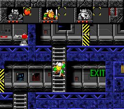 失落的维京人：维京人大冒险SFC游戏截图第10张