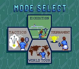 伊达公子网球SFC游戏截图第1张