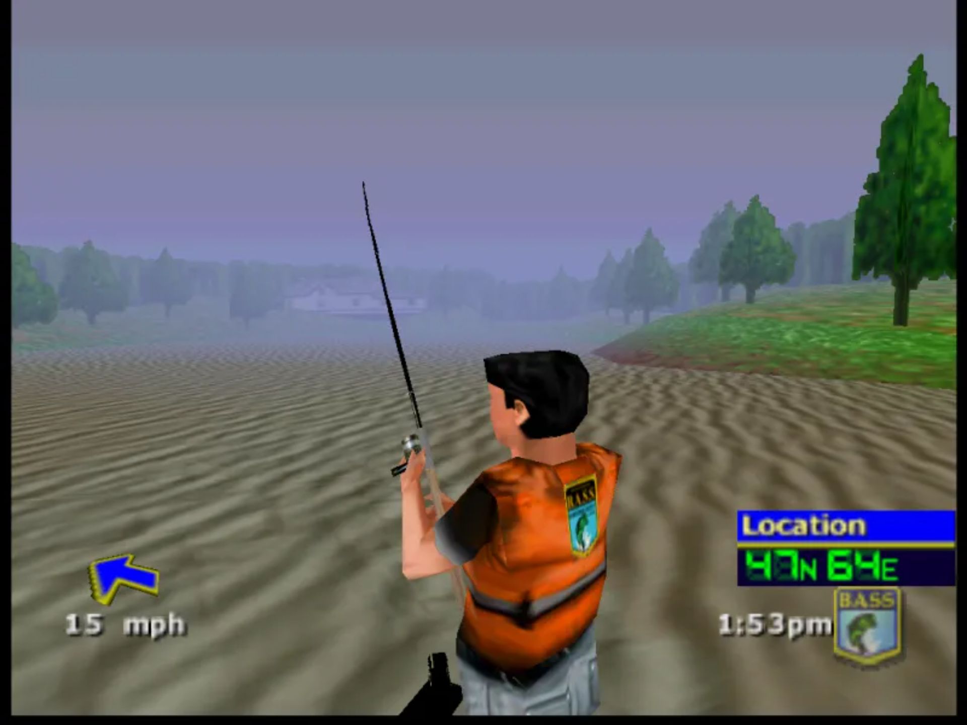 巴斯鲈钓大师2000N64游戏截图第13张