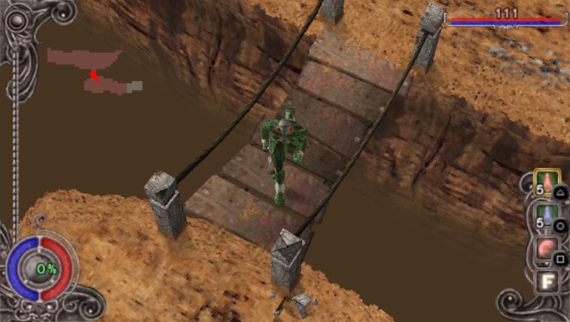 迷宫探险家：盟约之门PSP游戏截图第17张