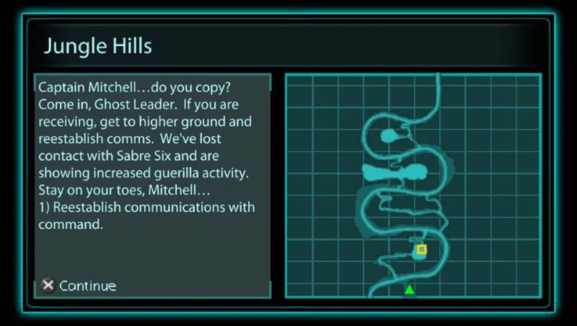 幽灵行动：尖峰战士2PSP游戏截图第5张