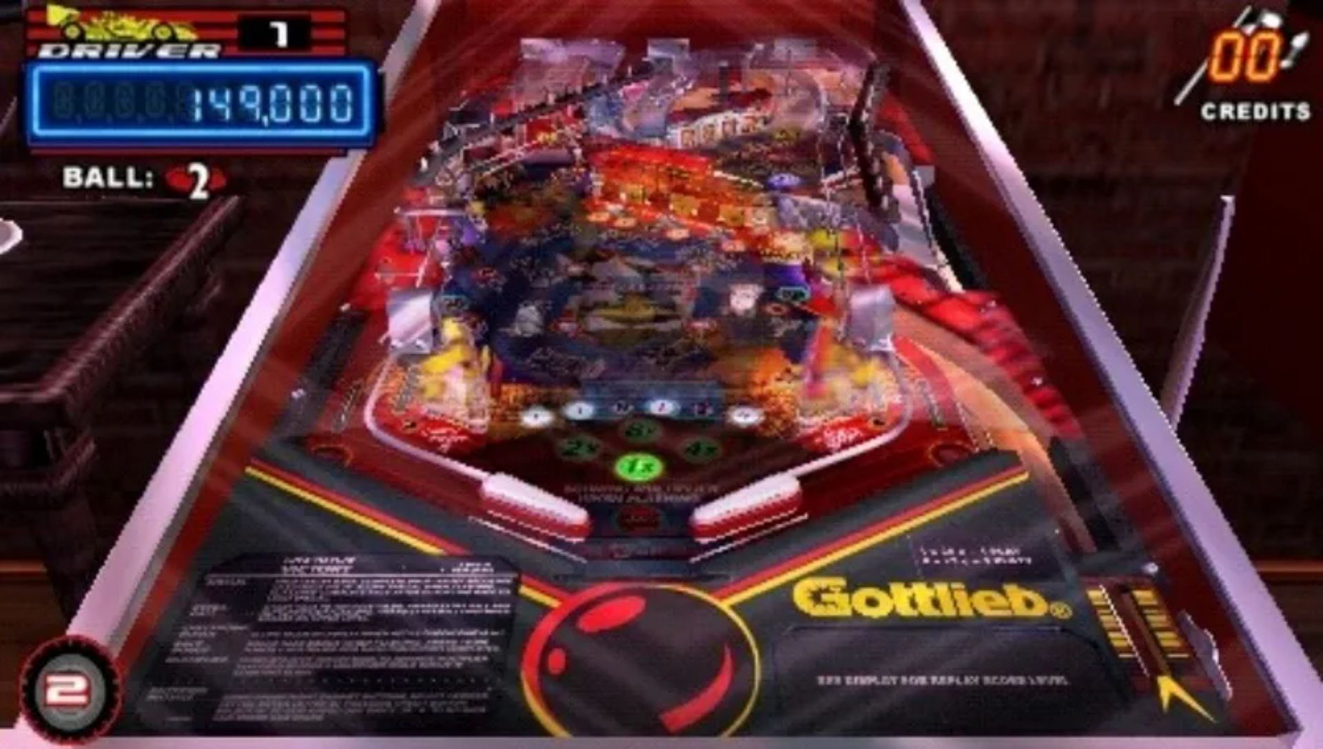 弹珠台名人堂：戈特利布合集PSP游戏截图第20张