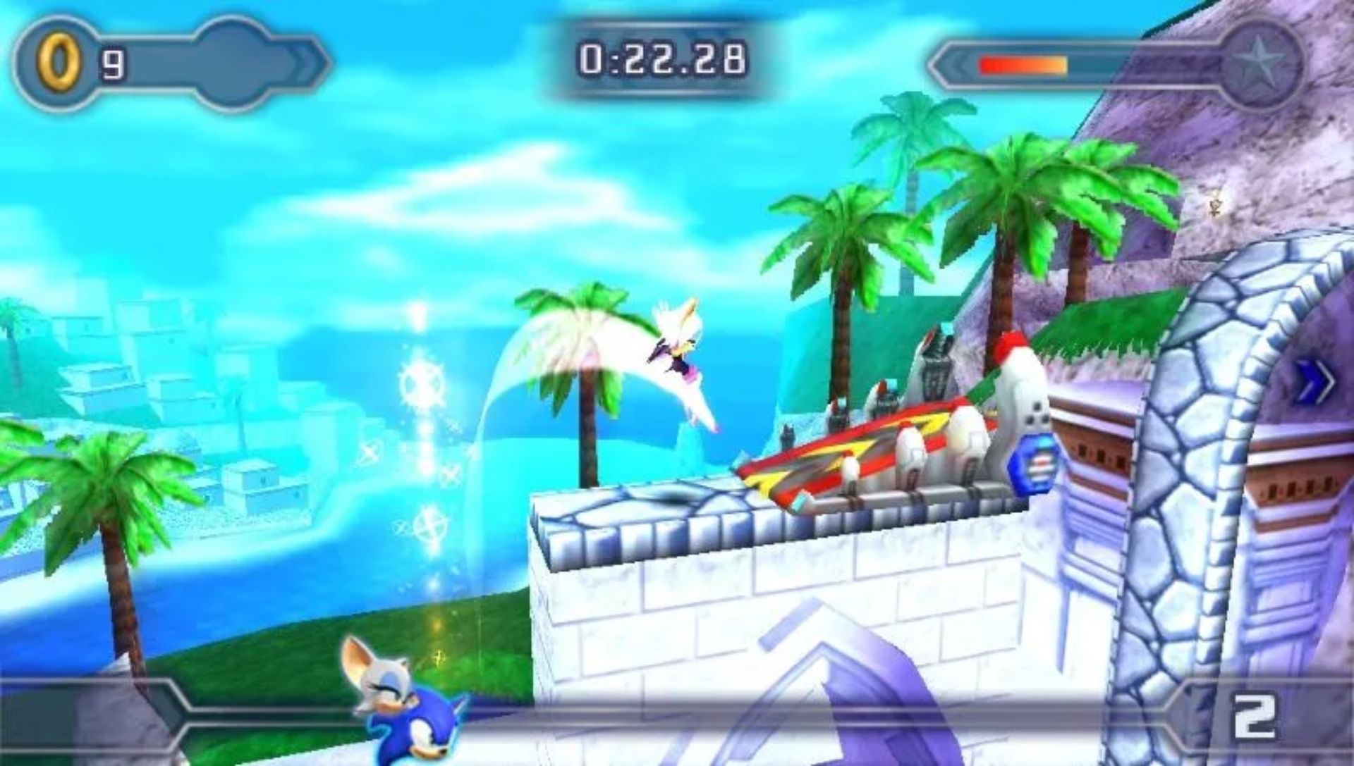 索尼克：竞争者2PSP游戏截图第7张