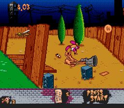 雷恩与史地皮：时间扭曲SFC游戏截图第7张