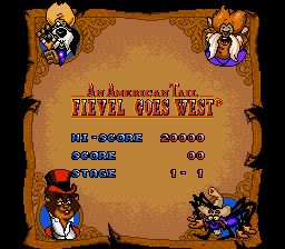 美国鼠谭：西部历险记／西部枪鼠SFC游戏截图第2张