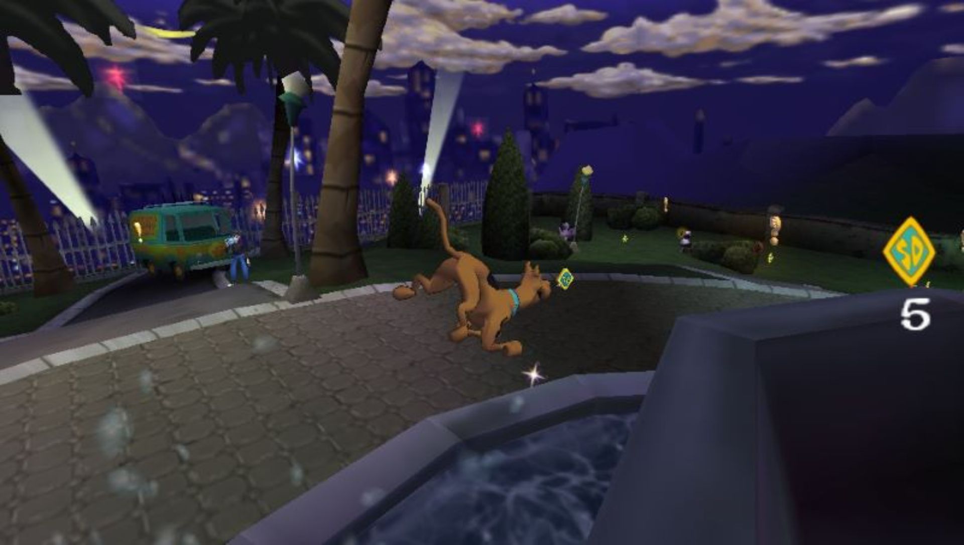 史酷比狗狗：谁在看谁PSP游戏截图第7张