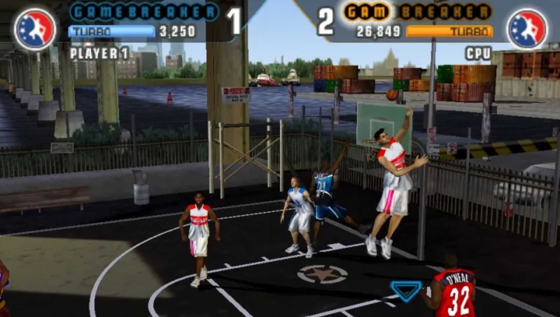 NBA街头篮球PSP游戏截图第10张