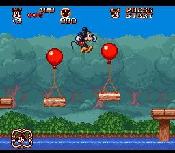 米奇与米妮的魔法冒险2／米老鼠：不可思议大马戏团SFC游戏截图第12张