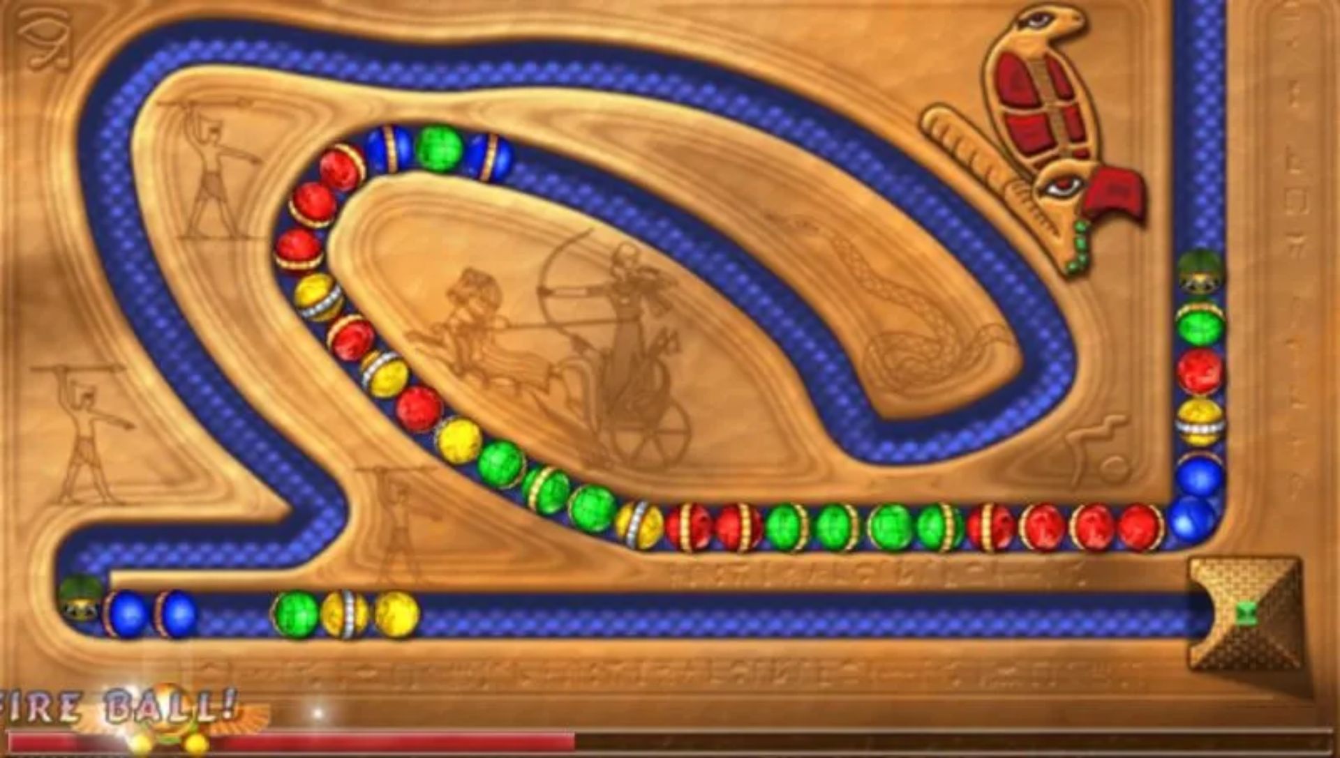 卢克索：金字塔祖玛PSP游戏截图第10张