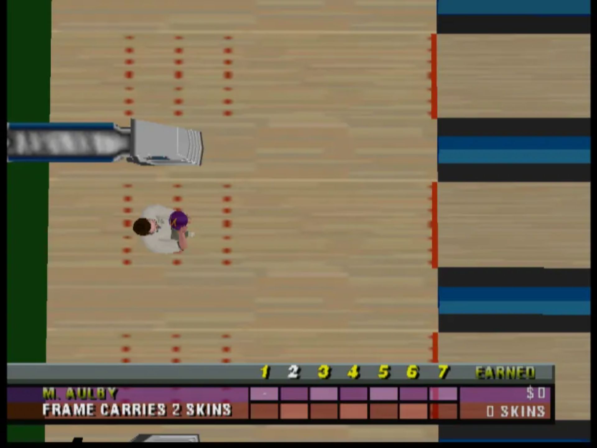 布伦瑞克职业保龄球巡回赛N64游戏截图第12张