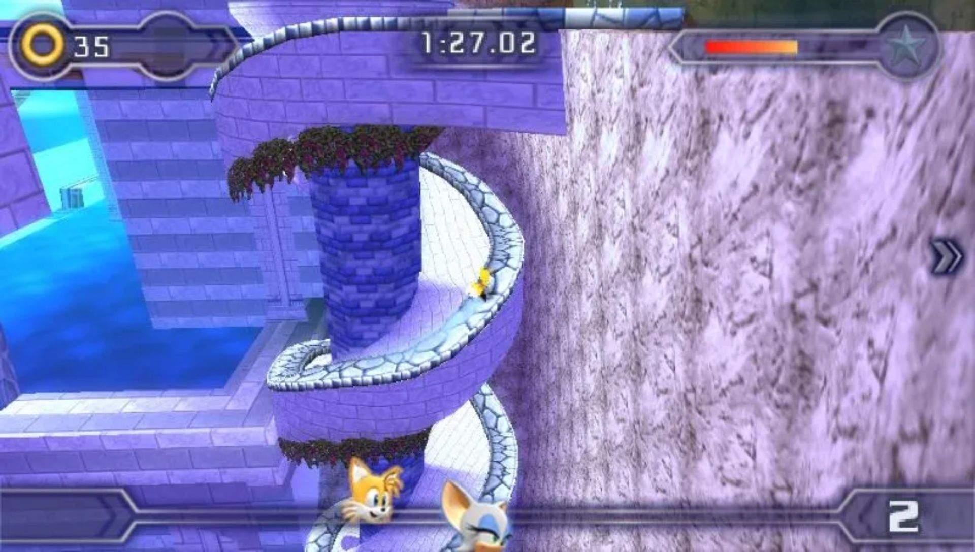 索尼克：竞争者2PSP游戏截图第17张